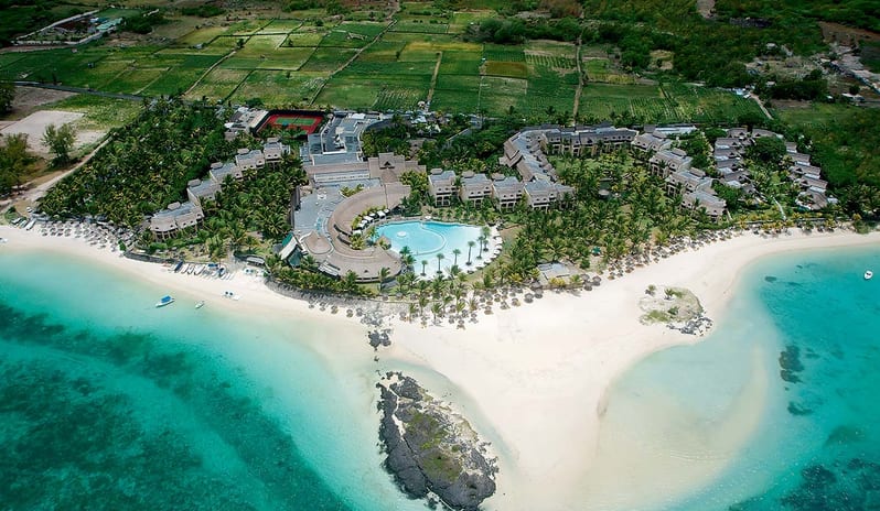 LUX* Belle Mare, Mauritius-Aerial